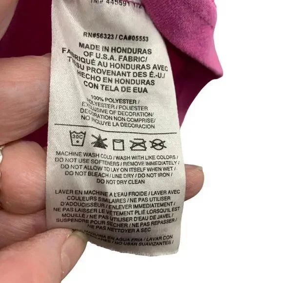 Nike Dri-Fit Womens Running T Shirt Pink Short Sleeve Size XS​​ - Picture 5 of 9